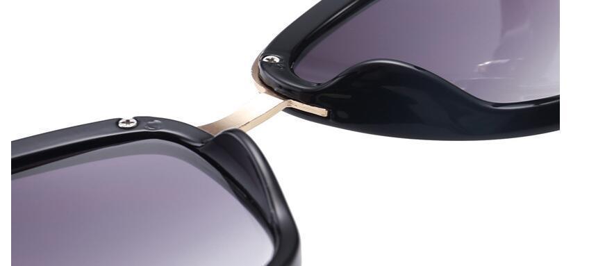 Luxury Modern Luxury Cateye Woman Vintage Classic Gradient Lady Sunglassese With UV400 Protection