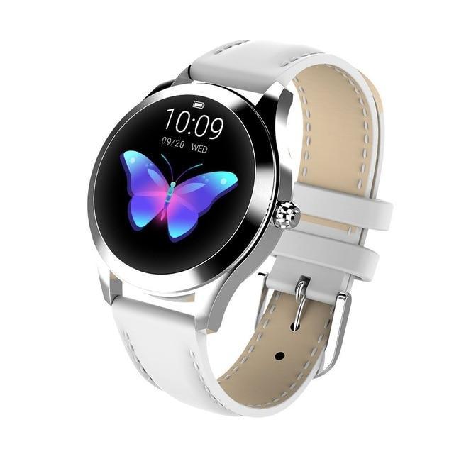 STEVVEX IP68 Waterproof Luxury Elegant Smart Watch For Women Lovely Bracelet Heart Rate Monitor Sleep Monitoring Smartwatch Connect
