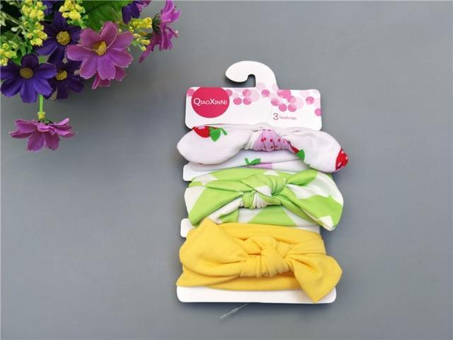 Modern Handamde Luxury Set Baby Girl Headband Bow For Newborn Babies Hair Band Elastic Accessories Cotton Headwear For Girls