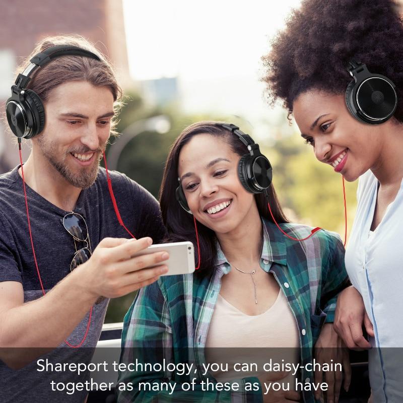 Proffesional Studio Luxury STEVVEX Headphones Hifi Studio DJ Headphone Wired Monitor Music Gaming Headset Earphone For Phone Computer PC With Mic