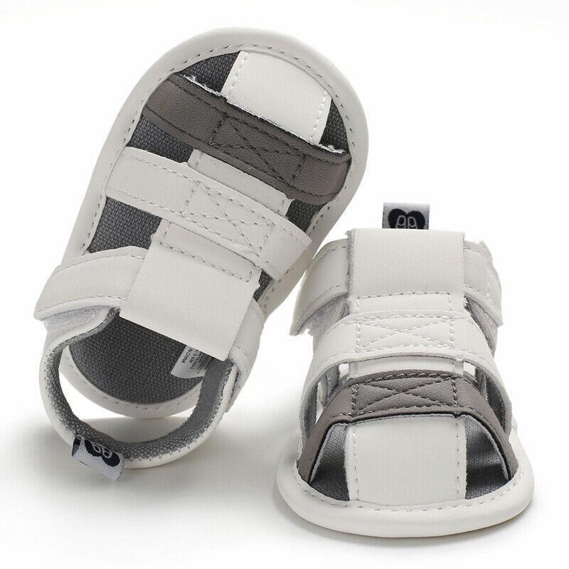 Baby Girls and Boy Summer Causal Anti Slip Soft Crib Sole Shoes Sandals For Kids Summer Style