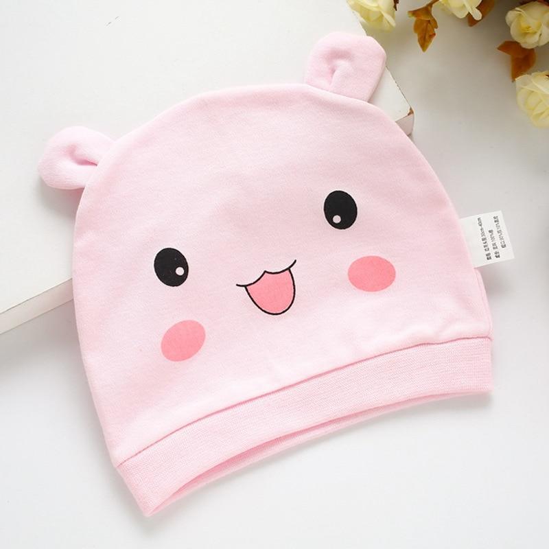 Modern Baby Sleeping Hats Cotton Printed Baby Hats Caps Newborn Baby Accessories For Baby Girls