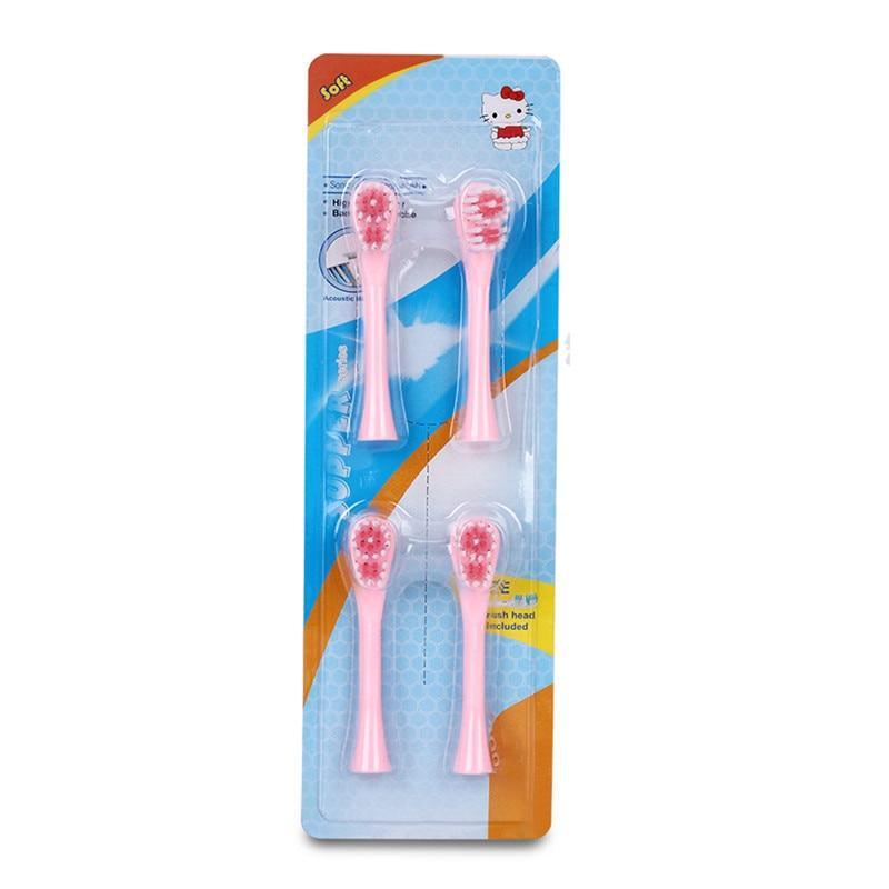 Cartoon Children Electric Toothbrush Double-sided Heads Electric Teethbrush Or Replacement Brush Perfect Electric Brush For Kids