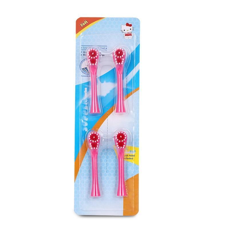 Cartoon Children Electric Toothbrush Double-sided Heads Electric Teethbrush Or Replacement Brush Perfect Electric Brush For Kids