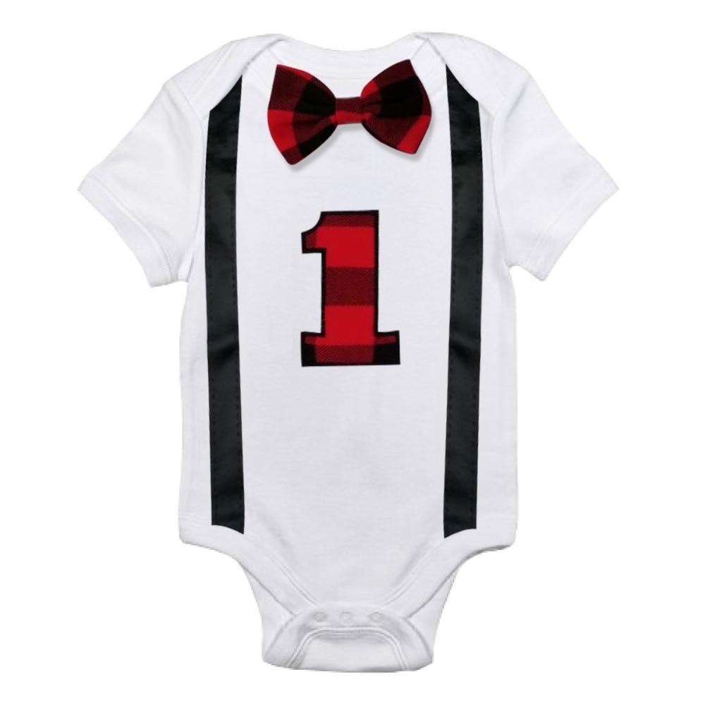 Baby Clothing Bow Body Rompers Clothing Newborn Baby Clothes Jumpsuit for Baby Boys and Girls For Birthday Party