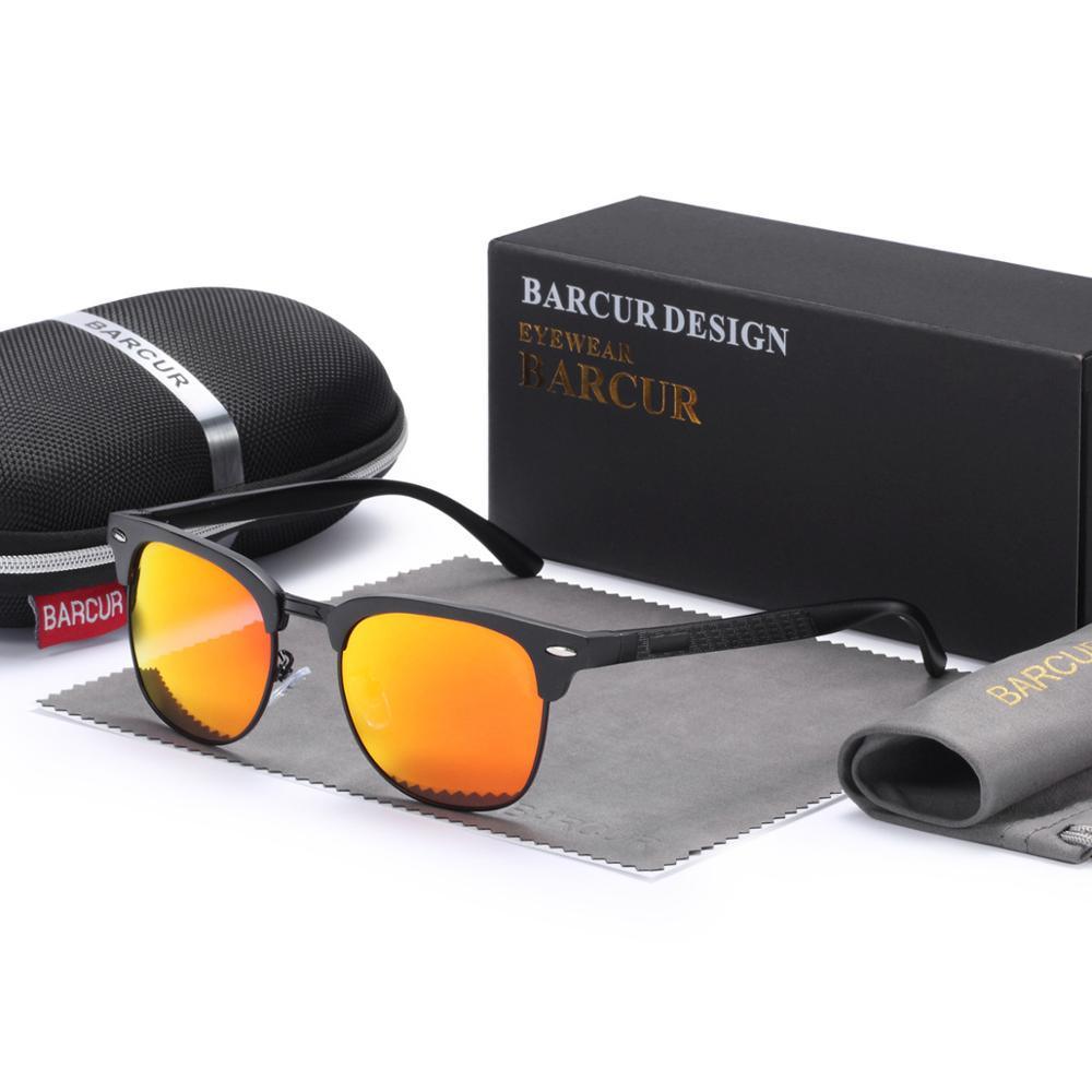 The Luxury Sunglasses Aluminium Polarized Male Eyeglasses Classic Punk For Men and Boys With UV400 Protection