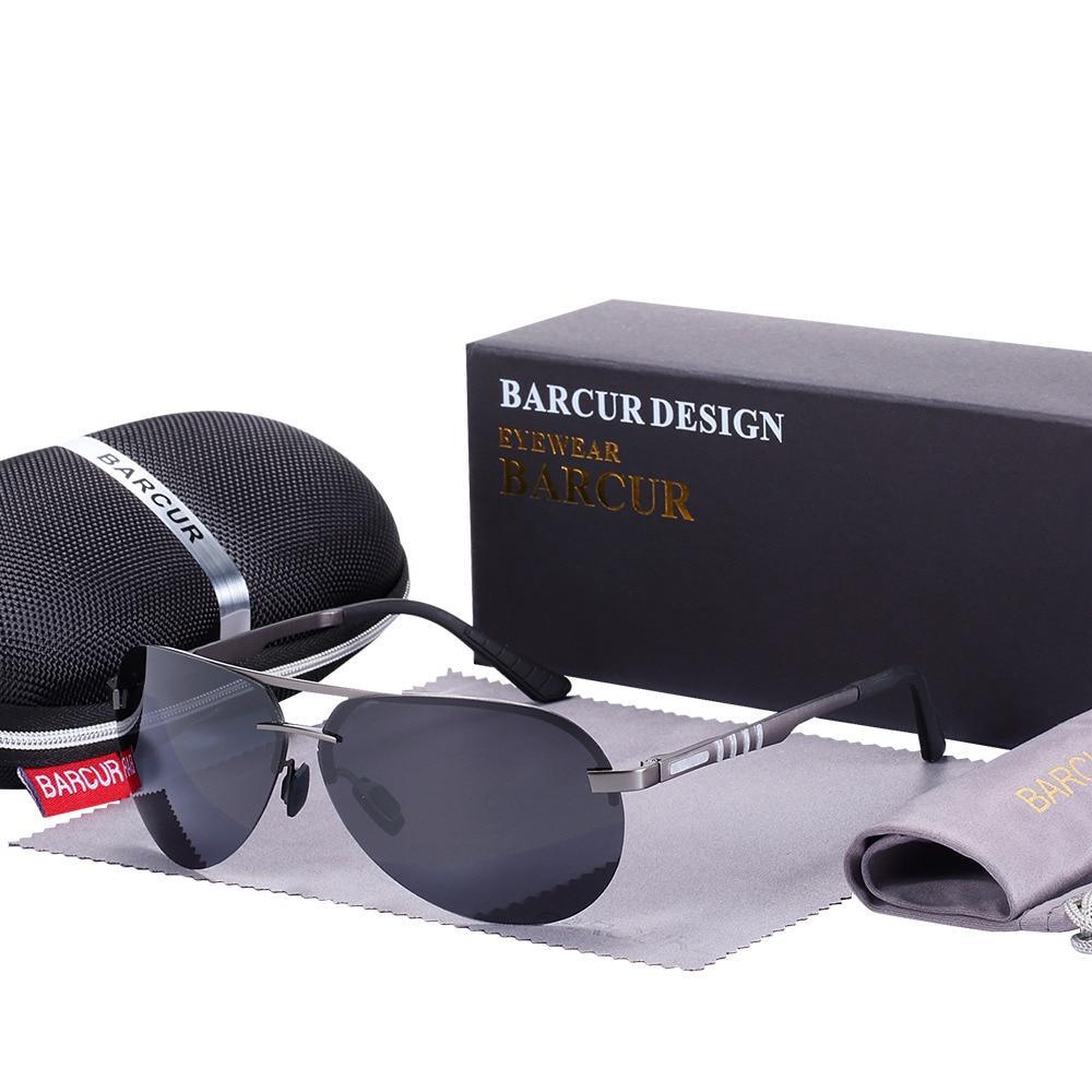 New Sport Luxury High Quality Metal Frame Aviation Pilot Polarized Sunglasses for Men Driving Sunglasses Brand Designer Sports Eyewear With UV400 Protection
