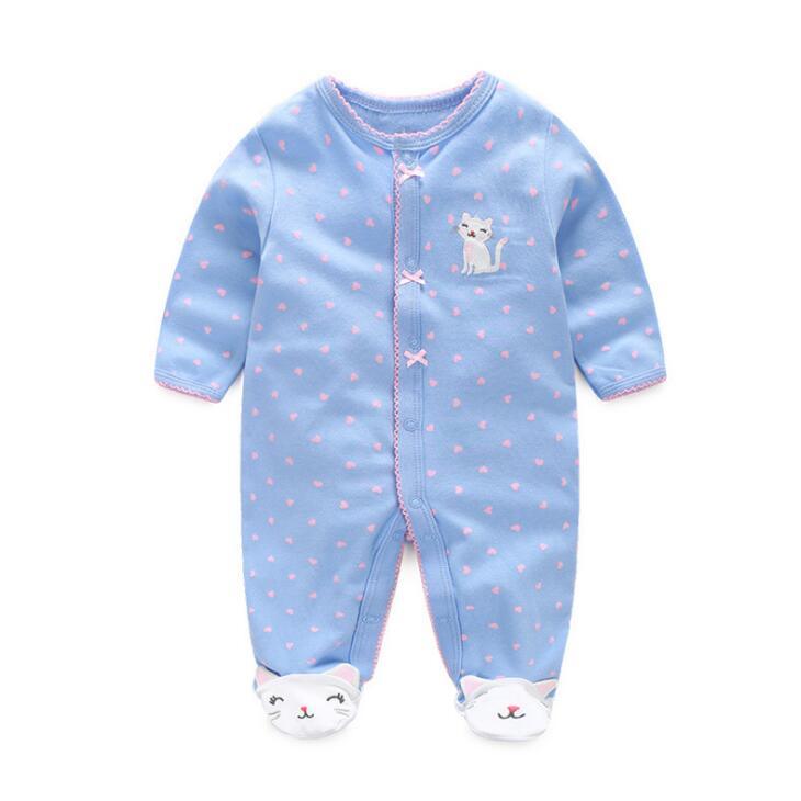 Baby Clothes Newborn Home Wear Cotton Baby Girl Romper Baby Costume Infant Boy Sleep Comfortable Pajamas