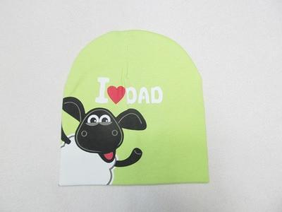Modern Popular Baby Knitted Warm Cotton Beanie Hat cap For Toddler Baby Kids Cap for Girls & Boys I love Mama Prints Baby Hat Design