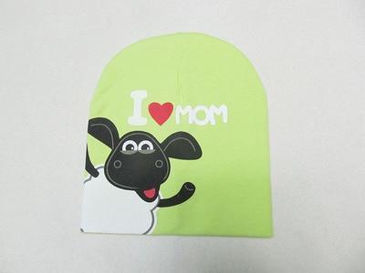 Modern Popular Baby Knitted Warm Cotton Beanie Hat cap For Toddler Baby Kids Cap for Girls & Boys I love Mama Prints Baby Hat Design