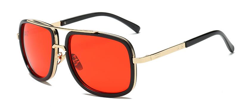 Luxury Square Gold Metal Frame Woman and Man Unisex Top Oversized Big Frame Elegant Sunglasses For Summer NEW 2020 Edition