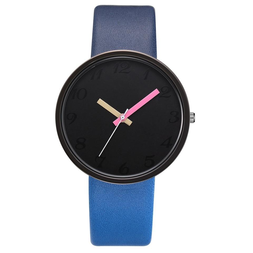 Modern Women Watch Gray Contrast Quartz Watch For Watch Lovers Unisex Casual Modern Style