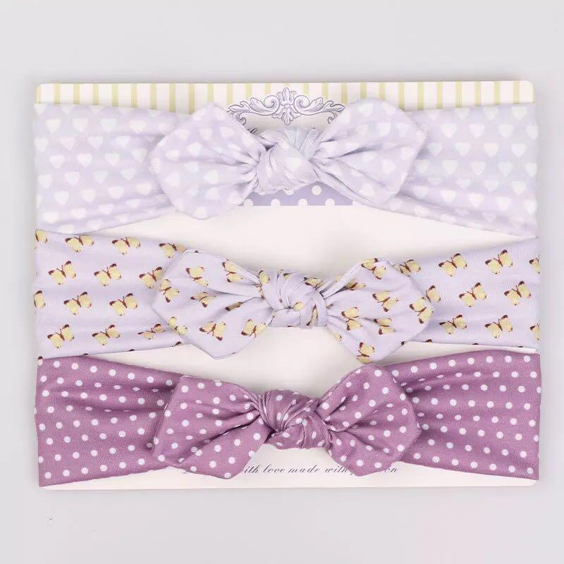 Modern Handamde Luxury Set Baby Girl Headband Bow For Newborn Babies Hair Band Elastic Accessories Cotton Headwear For Girls
