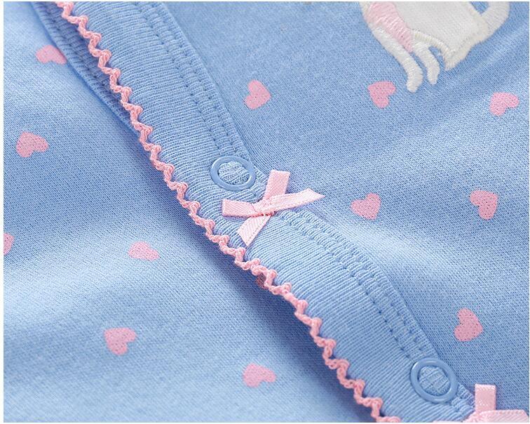 Baby Clothes Newborn Home Wear Cotton Baby Girl Romper Baby Costume Infant Boy Sleep Comfortable Pajamas