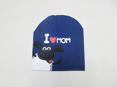 Modern Popular Baby Knitted Warm Cotton Beanie Hat cap For Toddler Baby Kids Cap for Girls & Boys I love Mama Prints Baby Hat Design
