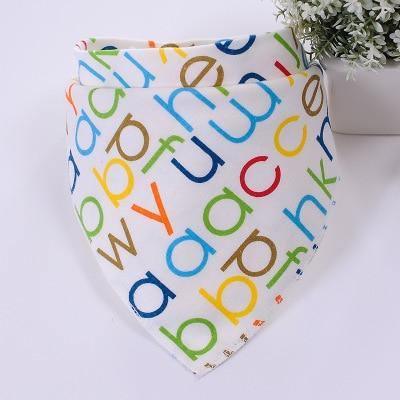 Baby Bibs Cute Cartoon Pattern bib Burp Cloths Saliva Towel Cotton Infant Burp Cloths Bib For Kids