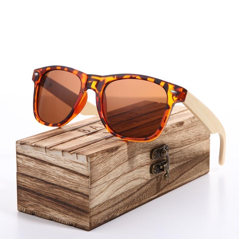 Bamboo Wood Retro and Classis Handmade Sunglasses For Man and Woman Unisex Polarized Sunglasses