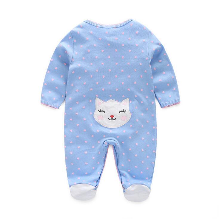 Baby Clothes Newborn Home Wear Cotton Baby Girl Romper Baby Costume Infant Boy Sleep Comfortable Pajamas