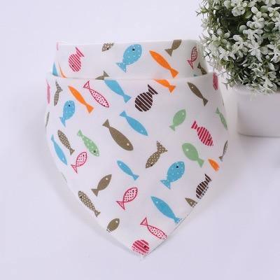 Baby Bibs Cute Cartoon Pattern bib Burp Cloths Saliva Towel Cotton Infant Burp Cloths Bib For Kids