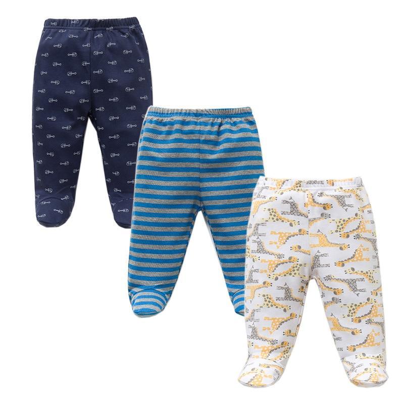 3PCS Baby Pants 100% Cotton Baby Girls and Boys Clothes Unisex Casual Bottom PP Pants Newborn Baby Clothing For Children
