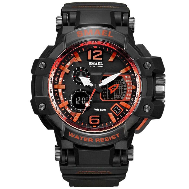 Sport Men Watch White LED Digital 50M Waterproof Casual Watch In Luxury Modern Design Relogios Masculino