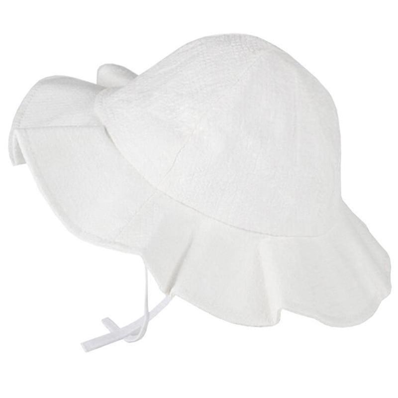 Baby Girl Summer Outdoor Beach Floral Lovely Lace Princess Bucket Sun Hat For Girls