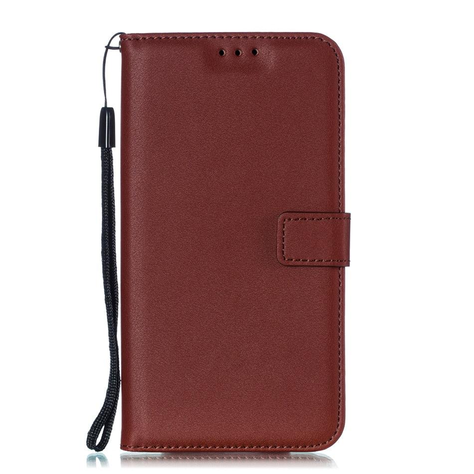 Solid Color Leather Wallet Case For iPhone 14 XS MAX 11 Pro 12 mini 13 Flip Cover Card Slot Mobile Phone Case Wallet Mobile Phone Case Leather Flip Case Wallet Colorful Protective Case