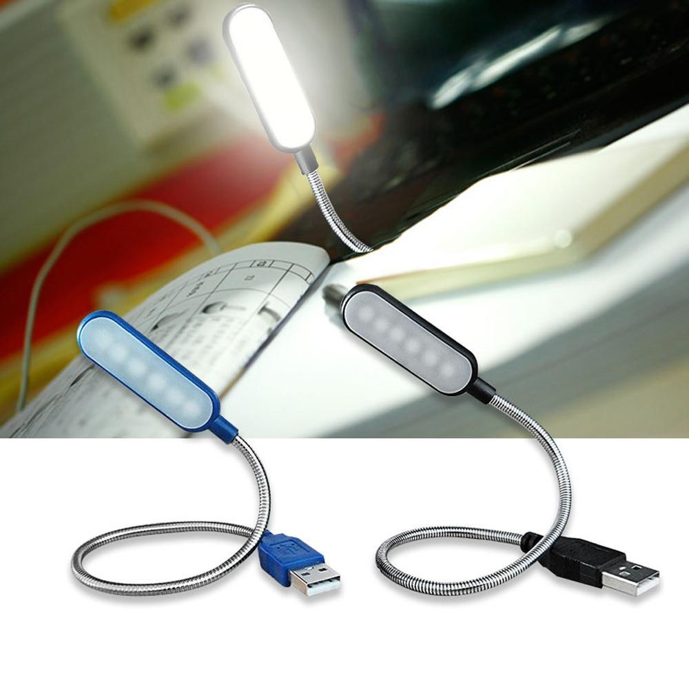 STEVVEX Portable USB LED Mini Flexibile Light For Reading Books USB Lamp for Power Bank Laptop Notebook or PC Computer