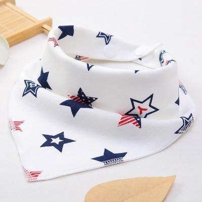 Baby Bibs Cute Cartoon Pattern bib Burp Cloths Saliva Towel Cotton Infant Burp Cloths Bib For Kids