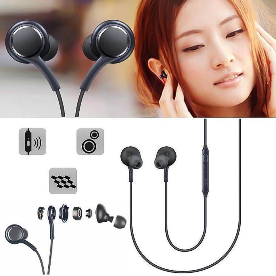 Headphone Earphone For Smart Phones with Stereo In-Ear Headset Wire Earphones
