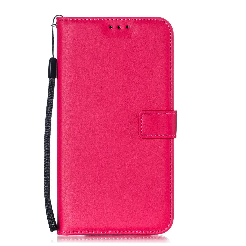 Solid Color Leather Wallet Case For iPhone 14 XS MAX 11 Pro 12 mini 13 Flip Cover Card Slot Mobile Phone Case Wallet Mobile Phone Case Leather Flip Case Wallet Colorful Protective Case