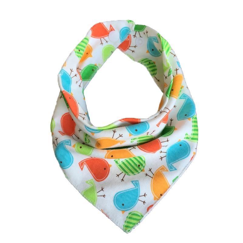 Baby Bibs Cute Cartoon Pattern bib Burp Cloths Saliva Towel Cotton Infant Burp Cloths Bib For Kids