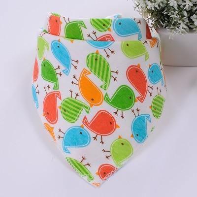 Baby Bibs Cute Cartoon Pattern bib Burp Cloths Saliva Towel Cotton Infant Burp Cloths Bib For Kids