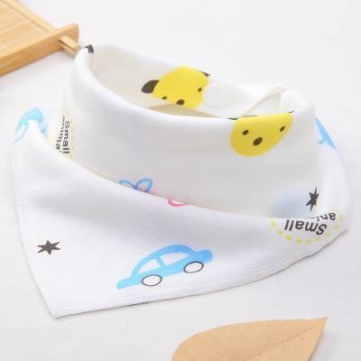 Baby Bibs Cute Cartoon Pattern bib Burp Cloths Saliva Towel Cotton Infant Burp Cloths Bib For Kids