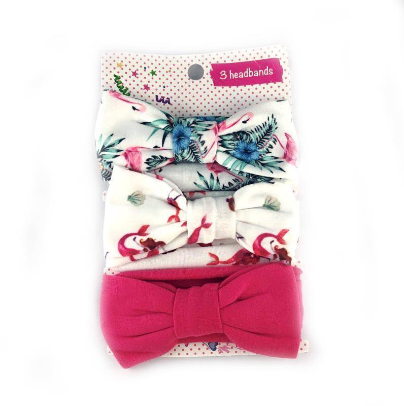 Modern Handamde Luxury Set Baby Girl Headband Bow For Newborn Babies Hair Band Elastic Accessories Cotton Headwear For Girls