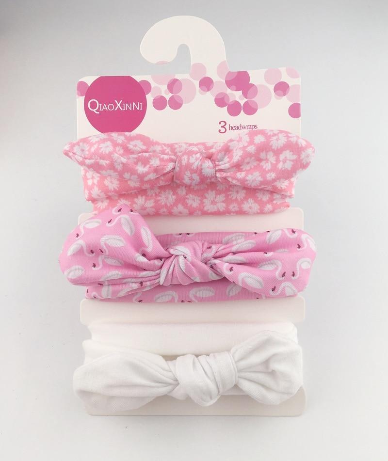 Modern Handamde Luxury Set Baby Girl Headband Bow For Newborn Babies Hair Band Elastic Accessories Cotton Headwear For Girls