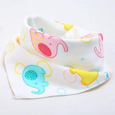 Baby Bibs Cute Cartoon Pattern bib Burp Cloths Saliva Towel Cotton Infant Burp Cloths Bib For Kids