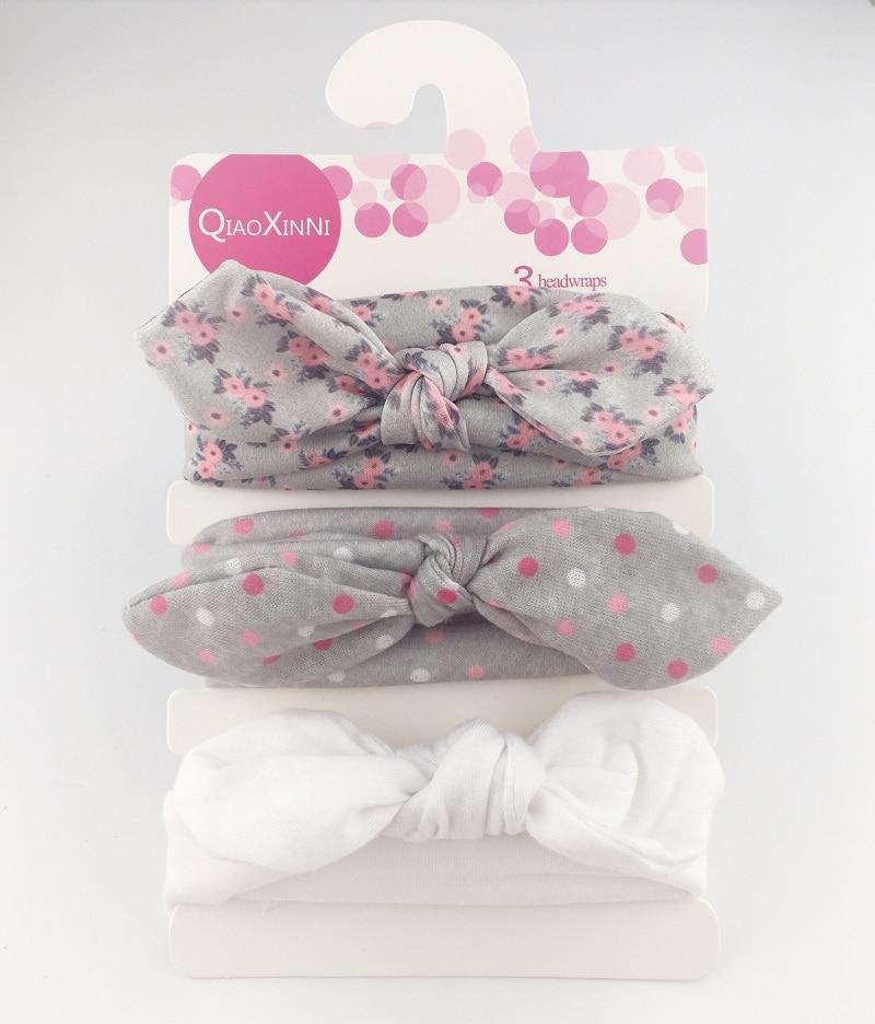Modern Handamde Luxury Set Baby Girl Headband Bow For Newborn Babies Hair Band Elastic Accessories Cotton Headwear For Girls