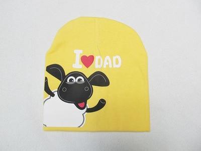 Modern Popular Baby Knitted Warm Cotton Beanie Hat cap For Toddler Baby Kids Cap for Girls & Boys I love Mama Prints Baby Hat Design