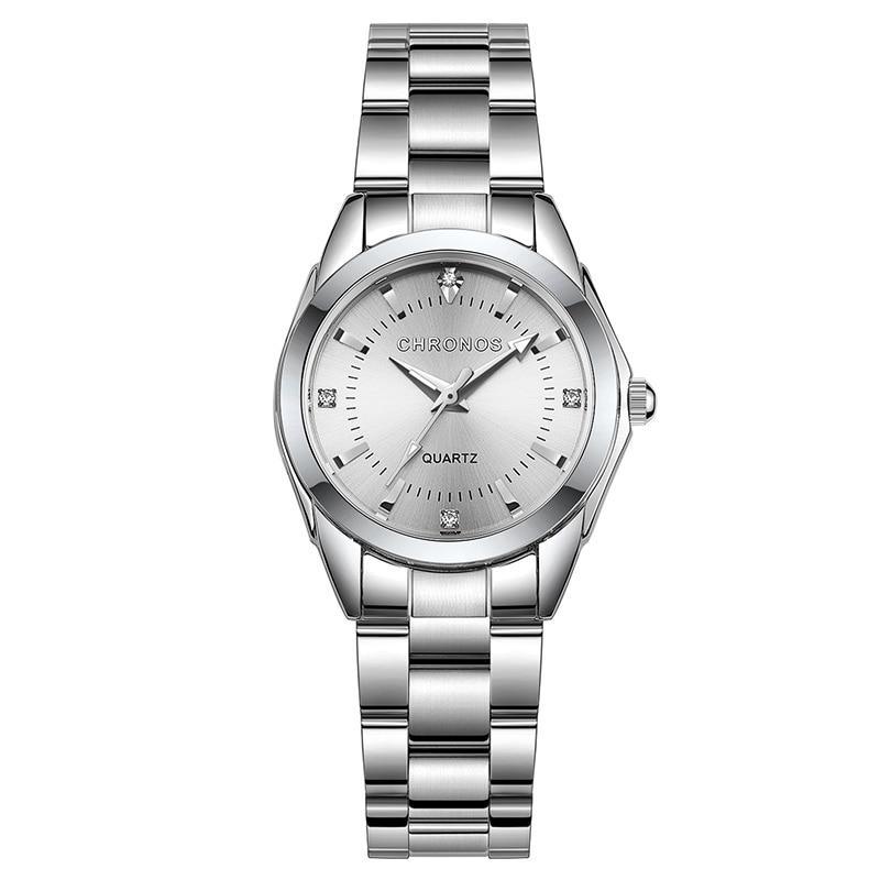 New STEVVEX Women Luxury Rhinestone Stainless Steel Quartz Watches Ladies Business Watch WIth Japanese Quartz Movement For Women and Girls