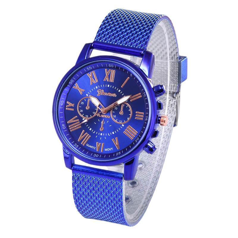 Analog Women watches Quality Fashion Roman Numerals Faux Leather Analog Quartz Ladies watch Bracelet Clock Gift For Women Lady and Girls