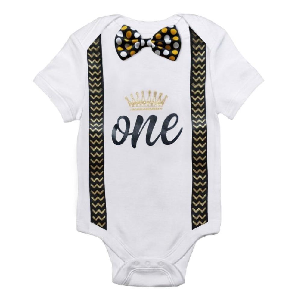 Baby Clothing Bow Body Rompers Clothing Newborn Baby Clothes Jumpsuit for Baby Boys and Girls For Birthday Party