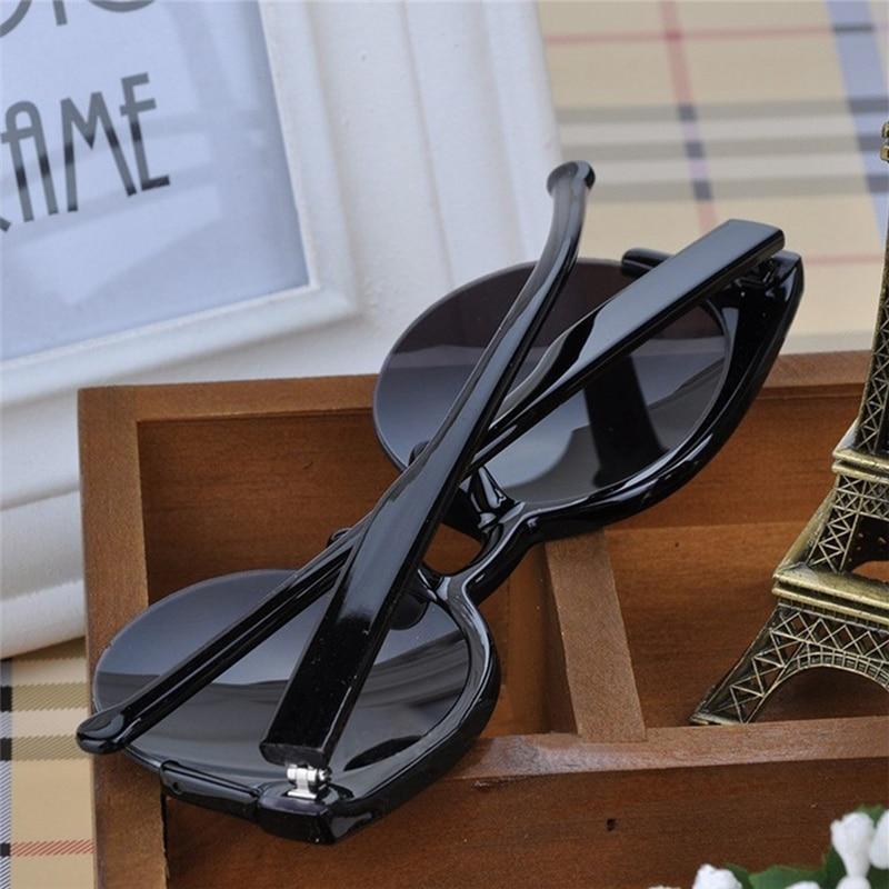 New Luxury Modern Fashion Retro Designer Super Round Circle Glasses With Cat Eye Women's Sunglasses With UV400 Protection
