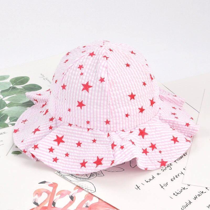 Baby Girl Summer Outdoor Beach Floral Lovely Lace Princess Bucket Sun Hat For Girls