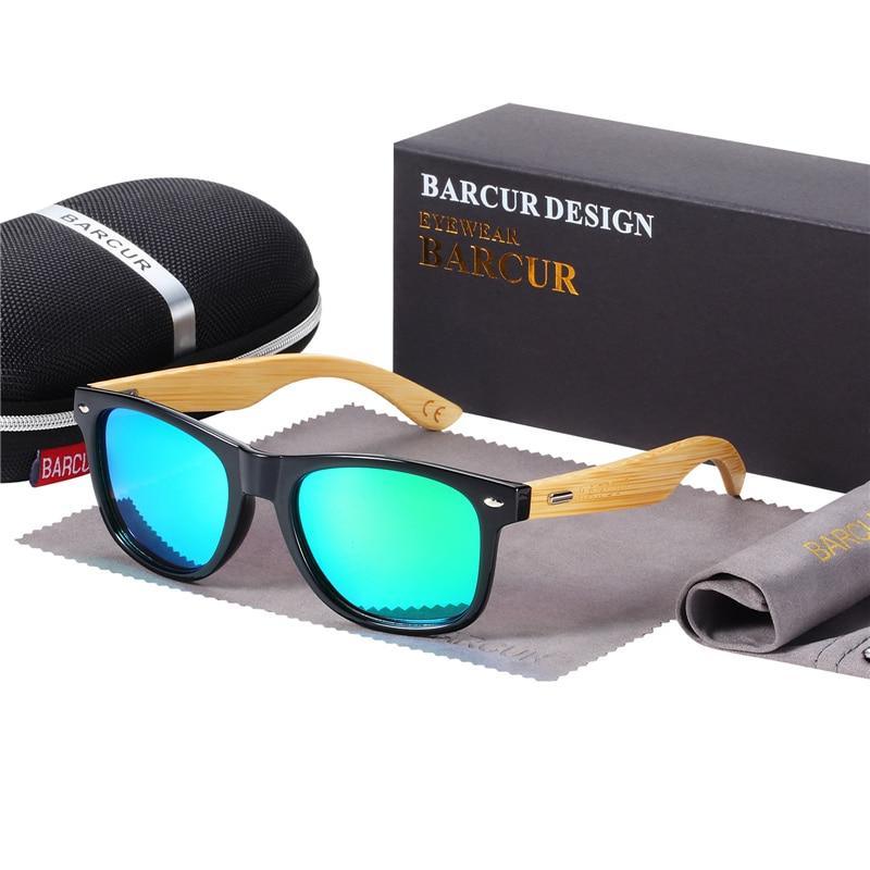Natural Handmade Polarized Bamboo Classic Sunglasses for Men and Woman Wooden Sunglasses Oculos de sol masculino With UV400 Protection for eye