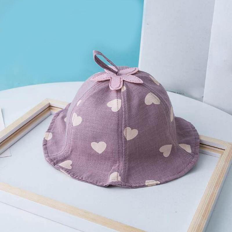 Baby Girl Summer Outdoor Beach Floral Lovely Lace Princess Bucket Sun Hat For Girls