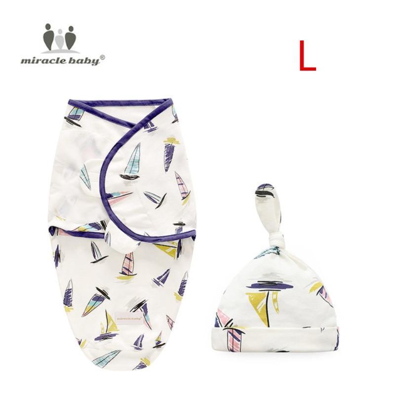 Baby Swaddle Blanket With Cap Swaddle Wrap Swaddling bag Baby Sleeping Bag