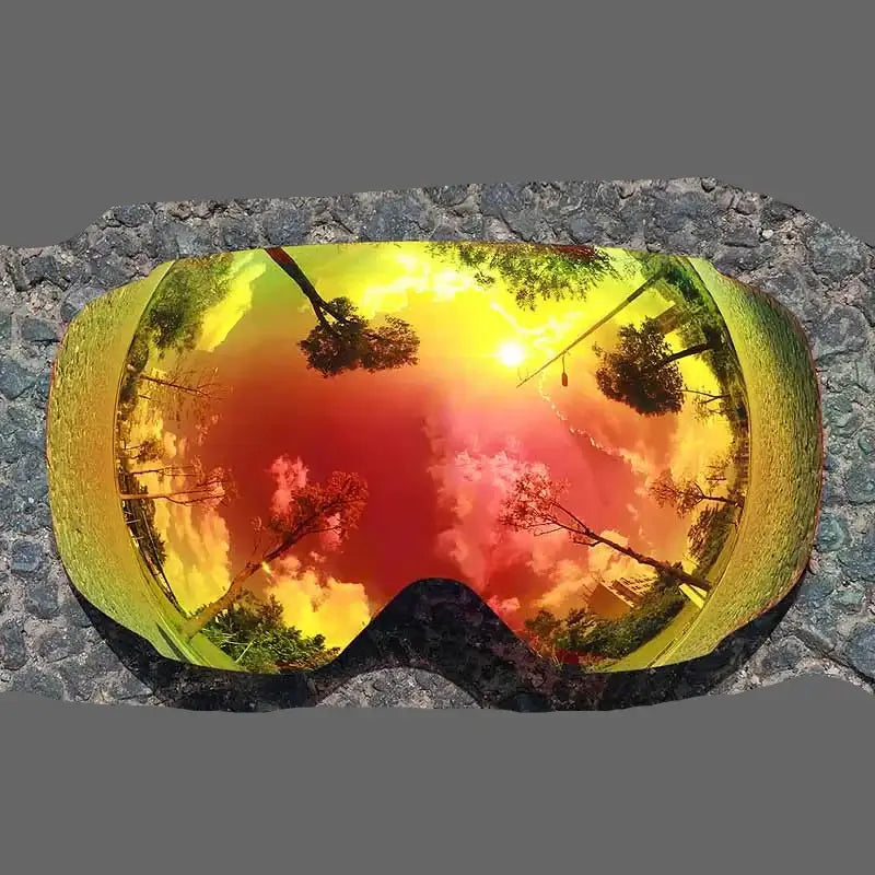 Clear Vision on the Slopes Double Layer Ski Goggles