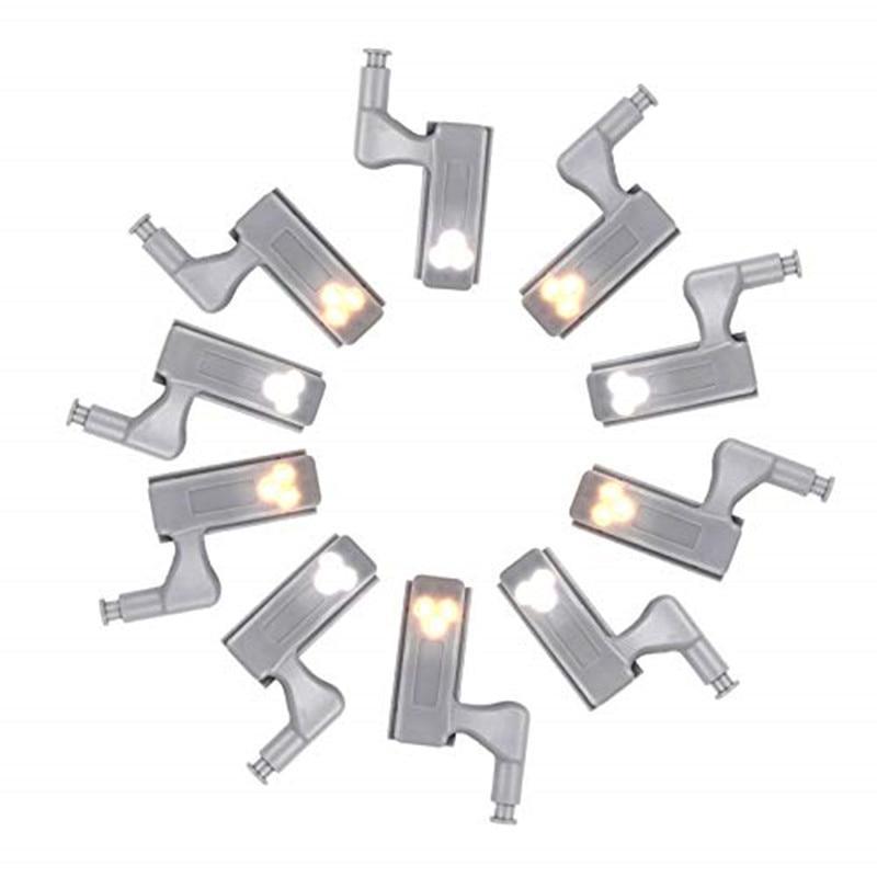 LED Inner Hinge lamp Under Cabinet Light Universal Wardrobe Light Sensor Led For Cupboard Closet Kitchen Bedroom Decor Lamp