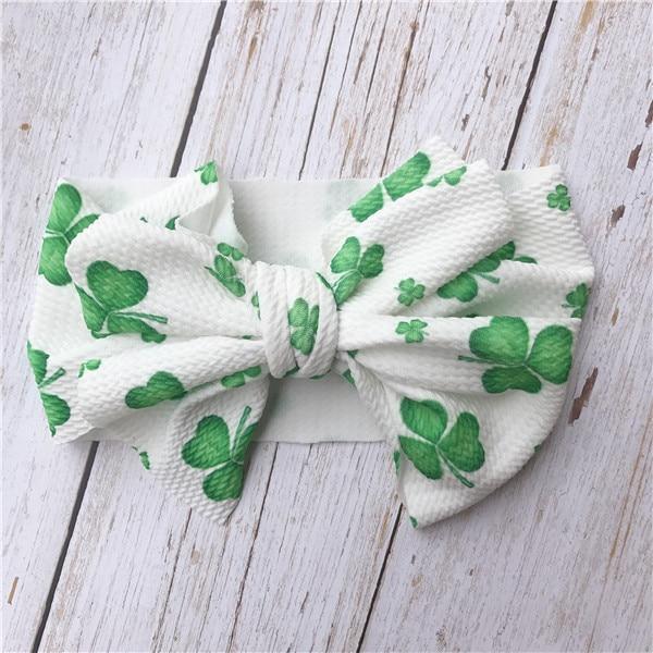 Infant Nylon Print Fabric Headband Baby Girl Headbands for Girls Bows Baby Turban Headwrap Newborn Hairband For Girls